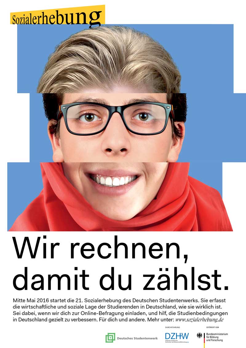 Plakat der 21. Sozialerhebung