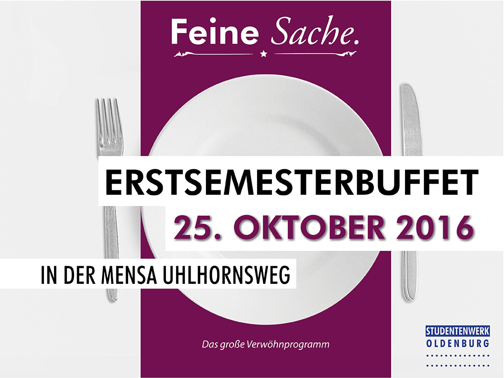 Erstsemesterbuffet 2016