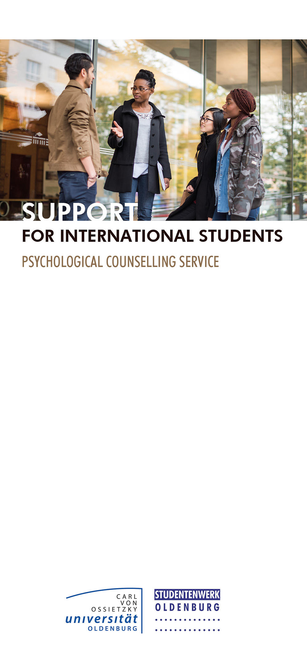 Support for international students: Psychological Counselling Service